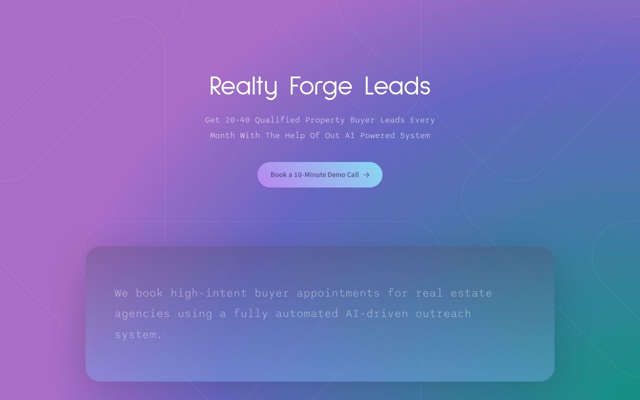 Realty Lead Forge